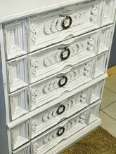 Load image into Gallery viewer, Pretty Vintage Ornate Chest of Drawers