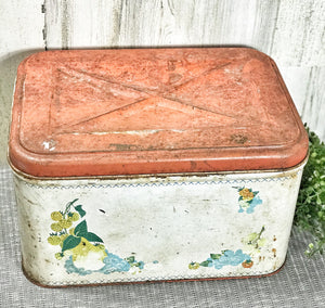 Vintage Metal Bread Box