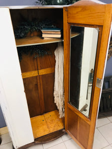 PENDING * Stunning Shabby Chic Antique Wardrobe