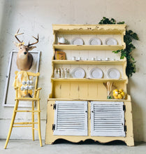 Load image into Gallery viewer, Darling Country Farmhouse Open Hutch