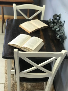 Perfect Farmhouse Nook Table or Double Desk w/Chairs