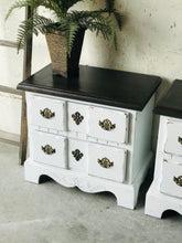 Load image into Gallery viewer, Chunky Vintage Farmhouse Nightstand Set