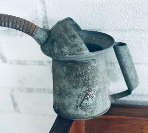 Antique Galvanized Pitcher