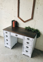 Load image into Gallery viewer, Classy Vintage Farmhouse Desk