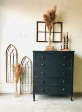 Load image into Gallery viewer, Moody Vintage Chest of Drawers
