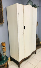 Load image into Gallery viewer, PENDING * Stunning Shabby Chic Antique Wardrobe