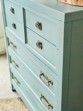 Load image into Gallery viewer, Sleek Blue Bassett Chest of Drawers