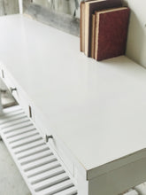 Load image into Gallery viewer, Pretty Modern Farmhouse Entryway Table