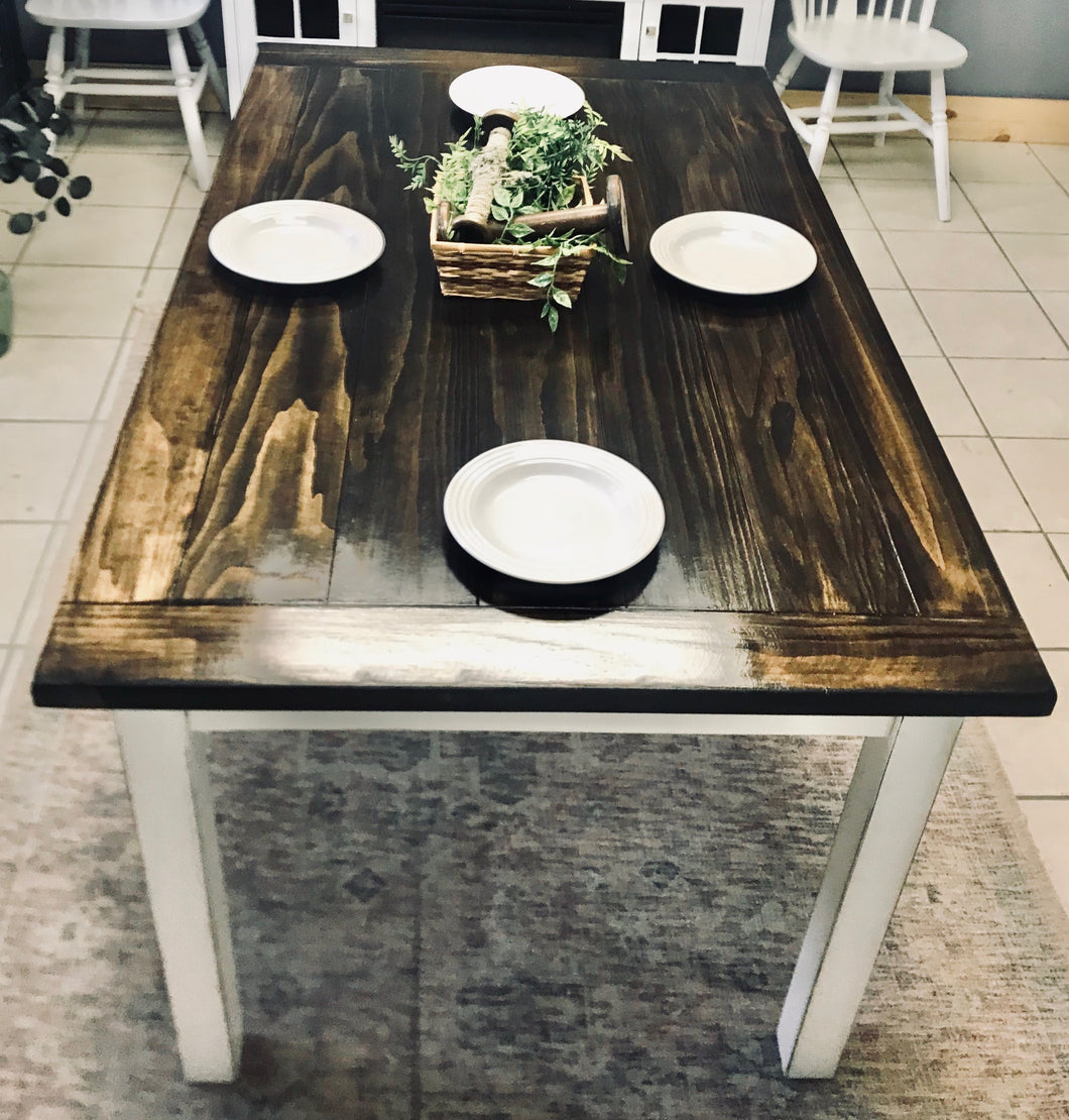 Beautiful farmhouse table (no chairs)