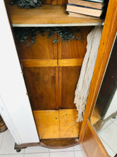 Load image into Gallery viewer, PENDING * Stunning Shabby Chic Antique Wardrobe