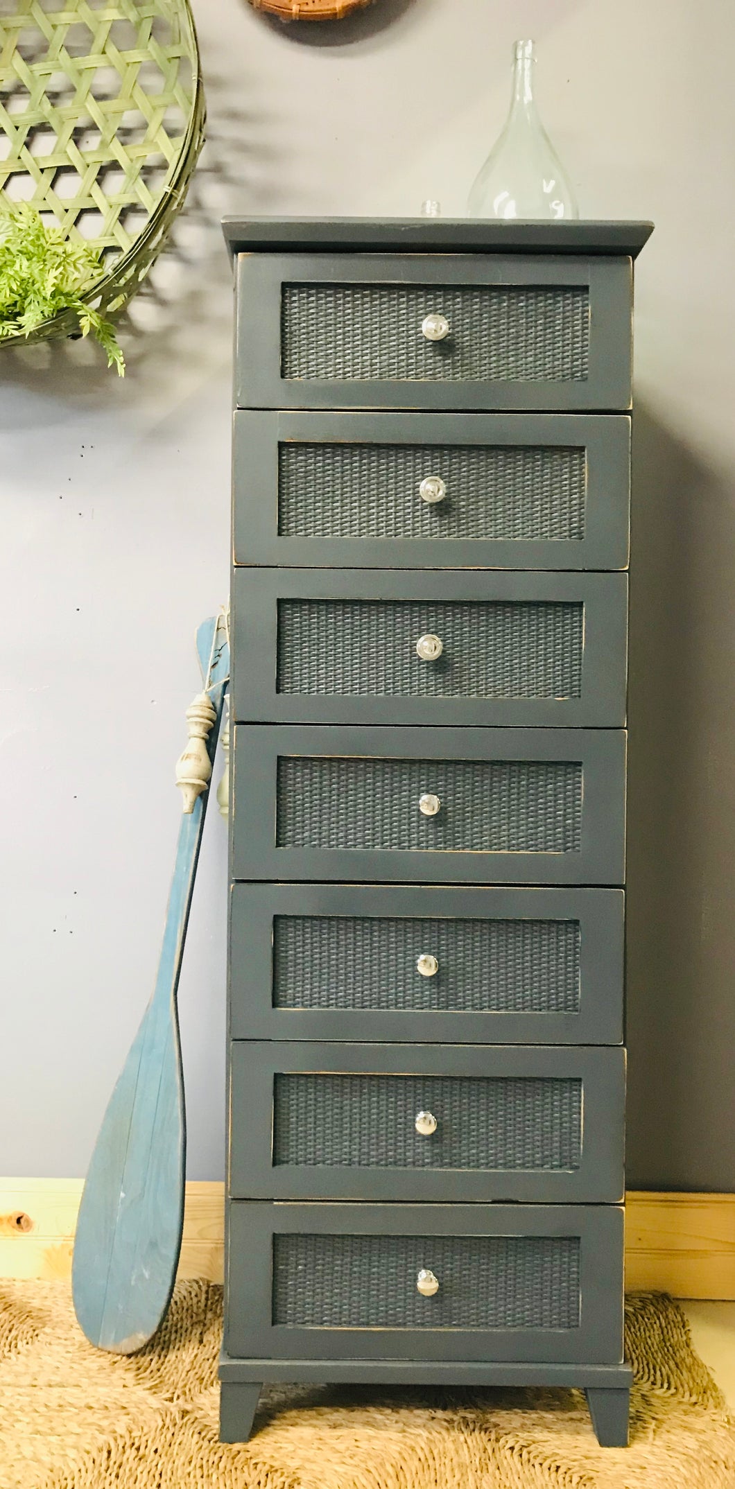 Pretty Coastal Look Lingerie Chest of Drawers