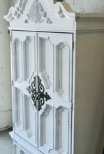 Load image into Gallery viewer, Beautiful Vintage Farmhouse Armoire Chest of Drawers