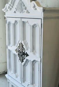 Beautiful Vintage Farmhouse Armoire Chest of Drawers