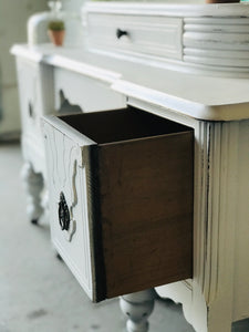 Gorgeous Antique Vanity or Accent Table