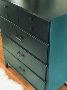 Modern Farmhouse Green Chest of Drawers