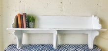 Load image into Gallery viewer, Large Vintage Farmhouse Shelf