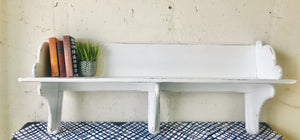 Large Vintage Farmhouse Shelf