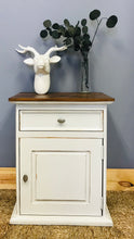 Load image into Gallery viewer, Cute Little Single Farmhouse Nightstand