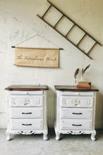 Load image into Gallery viewer, Beautiful Chunky Farmhouse Nightstand Set (2)