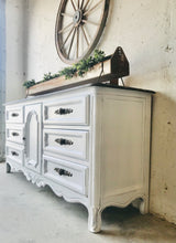 Load image into Gallery viewer, Beautiful Large Vintage Farmhouse Buffet, Dresser, or TV Stand