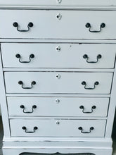 Load image into Gallery viewer, Pretty Modern Farmhouse Chest of Drawers (single or pair)