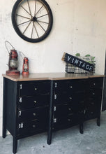 Load image into Gallery viewer, Amazing Industrial Farmhouse Dresser, Buffet, or TV Stand