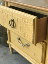 Load image into Gallery viewer, Vintage Faux Bamboo Nightstand or End Table Set