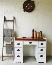 Load image into Gallery viewer, Amazing Vintage Waterfall Desk or Vanity