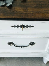Load image into Gallery viewer, Pretty Vintage Farmhouse Single Nightstand