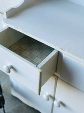 Load image into Gallery viewer, Adorable Vintage Mini Farmhouse Hutch