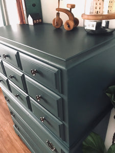 Stunning Vintage Tall Boy Chest of Drawers