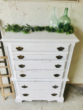 Load image into Gallery viewer, Perfect Chunky Farmhouse Tall Chest of Drawers