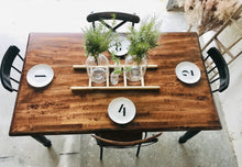 Load image into Gallery viewer, Modern Farmhouse Complete Table &amp; Chairs Set (5pc)