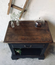 Load image into Gallery viewer, Rustic Farmhouse Single Nightstand or End Table