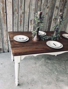 Beautiful Farmhouse Dining Table