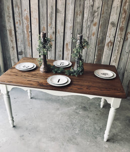 Beautiful Farmhouse Dining Table