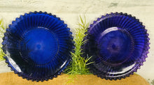Load image into Gallery viewer, Lovely blue/purple glass dish set (11pc)