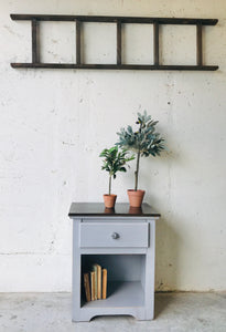 Adorable Single Farmhouse Nightstand or End Table