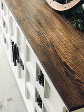 Load image into Gallery viewer, Stunning Large Vintage Farmhouse Buffet or Dresser