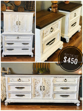 Load image into Gallery viewer, Gorgeous Vintage Long Dresser or Buffet