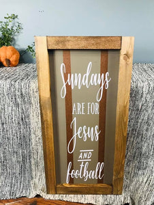 Sunday & Jesus sign