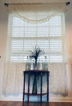 Load image into Gallery viewer, Gorgeous Ruffled Lace Curtain