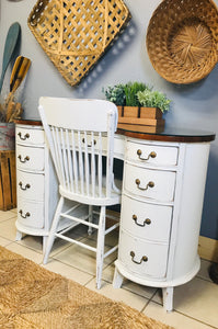 Gorgeous Antique Farmhouse Desk & Chair