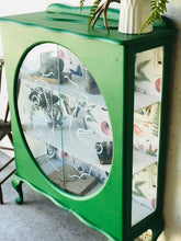 Load image into Gallery viewer, Unique Art Deco Curio Cabinet