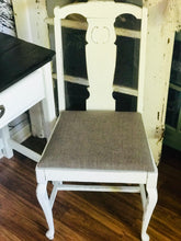 Load image into Gallery viewer, Farmhouse Wood Desk with Chair