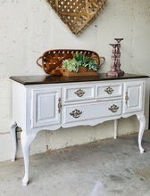 Load image into Gallery viewer, Stunning Farmhouse Entryway Table or Coffee Bar