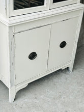 Load image into Gallery viewer, Pretty Petite Antique China Cabinet