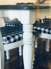 Load image into Gallery viewer, Charming Farmhouse Table &amp; Chairs