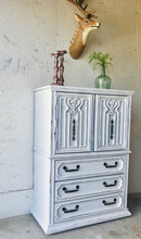 Load image into Gallery viewer, Gorgeous Large Vintage Armoire Dresser