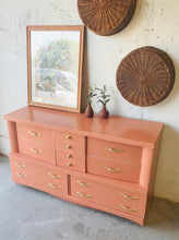 Load image into Gallery viewer, Stunning Revamped MCM Dresser, Buffet, or TV Stand
